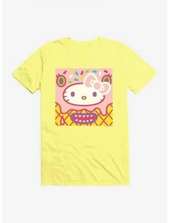 Outlet 🥰 Hello Kitty Sweet Kaiju Cone T-Shirt 🥰 -Hello Kitty Sales Shop 18119014 hi