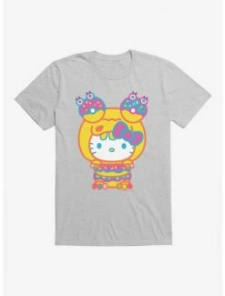 Cheap 🧨 Hello Kitty Sweet Kaiju Doughnut T-Shirt ✔️ -Hello Kitty Sales Shop 18119122 hi