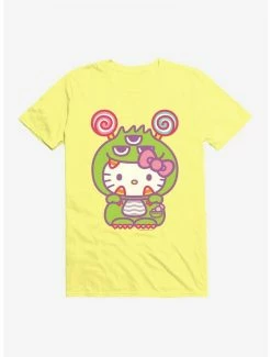 Best Pirce 👍 Hello Kitty Sweet Kaiju Eyes T-Shirt 🔥 -Hello Kitty Sales Shop 18119384 hi