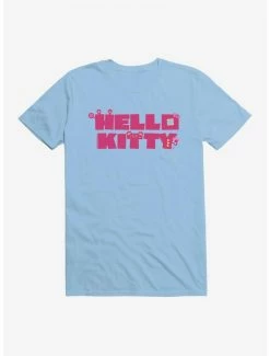 Hot Sale ⌛ Hello Kitty Sweet Kaiju Stencil T-Shirt 🥰 -Hello Kitty Sales Shop 18119466 hi