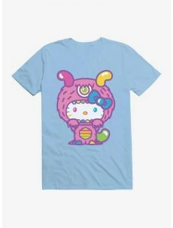Wholesale 🛒 Hello Kitty Sweet Kaiju Fuzzy T-Shirt ❤️ -Hello Kitty Sales Shop 18119538 hi