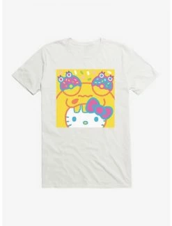 Flash Sale 💯 Hello Kitty Sweet Kaiju Profile T-Shirt 💯 -Hello Kitty Sales Shop 18120169 hi