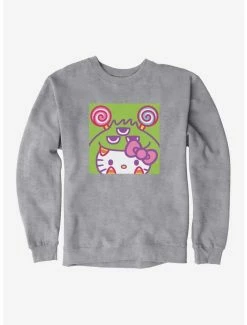 Best deal 🥰 Hello Kitty Sweet Kaiju 🍬 Candy Corn Sweatshirt 😀