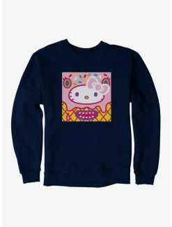 Cheap ⌛ Hello Kitty Sweet Kaiju Cone Sweatshirt 🔔 -Hello Kitty Sales Shop 18120610 hi