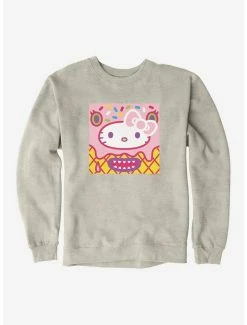 Cheap ⌛ Hello Kitty Sweet Kaiju Cone Sweatshirt 🔔 -Hello Kitty Sales Shop 18120617 hi