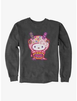 Promo 🛒 Hello Kitty Sweet Kaiju Cupcake Sweatshirt 👍 -Hello Kitty Sales Shop 18120631 hi