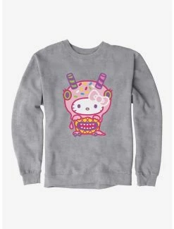 Promo 🛒 Hello Kitty Sweet Kaiju Cupcake Sweatshirt 👍 -Hello Kitty Sales Shop 18120638 hi
