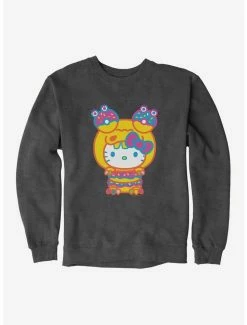 Discount ❤️ Hello Kitty Sweet Kaiju Doughnut Sweatshirt 😀 -Hello Kitty Sales Shop 18120701 hi