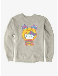 Discount ❤️ Hello Kitty Sweet Kaiju Doughnut Sweatshirt 😀 -Hello Kitty Sales Shop 18120722 hi