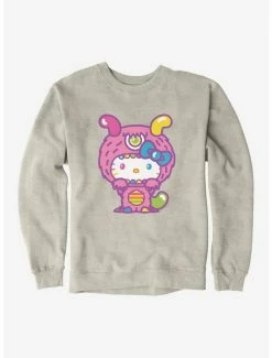 Top 10 🥰 Hello Kitty Sweet Kaiju Fuzzy Sweatshirt 😉 -Hello Kitty Sales Shop 18120792 hi