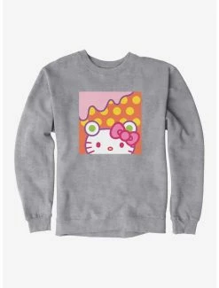 Cheapest 🛒 Hello Kitty Sweet Kaiju Melting Sweatshirt 💯 -Hello Kitty Sales Shop 18120883 hi
