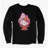 Best Sale 🎁 Hello Kitty Sweet Kaiju Sundae Sweatshirt 👏