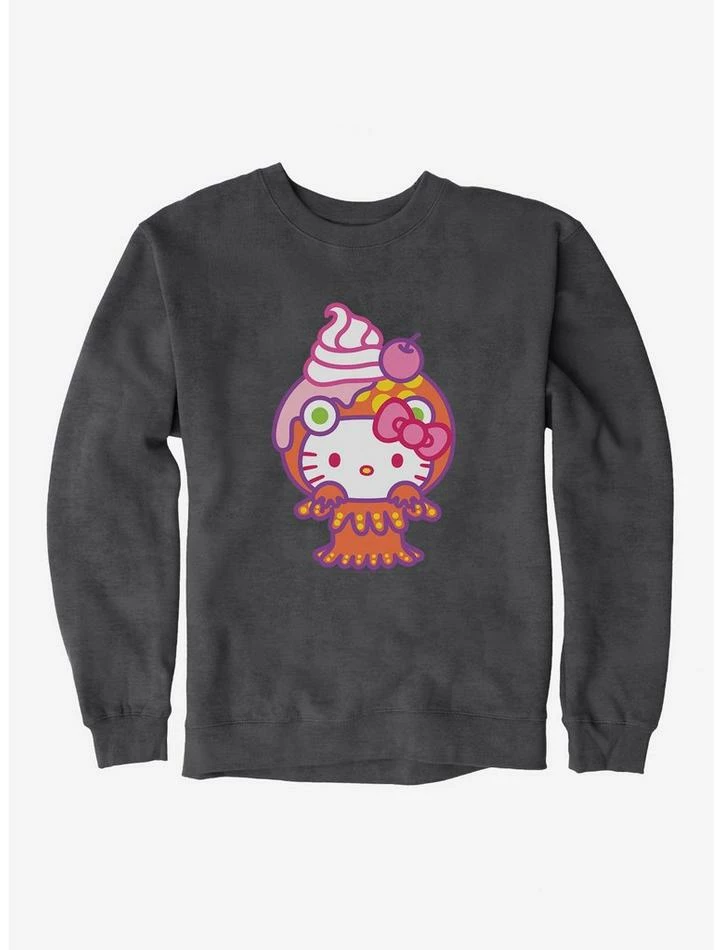 Best Sale 🎁 Hello Kitty Sweet Kaiju Sundae Sweatshirt 👏 3 Best Sale 🎁 Hello Kitty Sweet Kaiju Sundae Sweatshirt 👏 - Image 3
