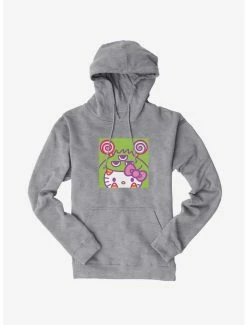 New 🔔 Hello Kitty Sweet Kaiju 🍬 Candy Corn Hoodie 😉