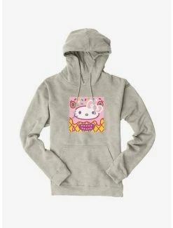 Cheapest ✨ Hello Kitty Sweet Kaiju Cone Hoodie 🤩 -Hello Kitty Sales Shop 18121282 hi