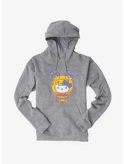 Best Pirce 🥰 Hello Kitty Sweet Kaiju Doughnut Hoodie 🧨