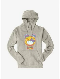 Best Pirce 🥰 Hello Kitty Sweet Kaiju Doughnut Hoodie 🧨 -Hello Kitty Sales Shop 18121387 hi