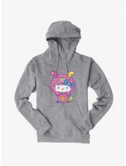 Wholesale 🎉 Hello Kitty Sweet Kaiju Fuzzy Hoodie 🌟 -Hello Kitty Sales Shop 18121443 hi