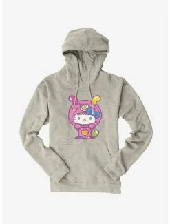 Wholesale 🎉 Hello Kitty Sweet Kaiju Fuzzy Hoodie 🌟 -Hello Kitty Sales Shop 18121457 hi