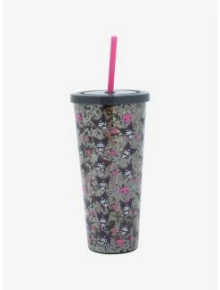 Brand new 🎁 Kuromi Skull Glitter Acrylic Travel Cup ⭐