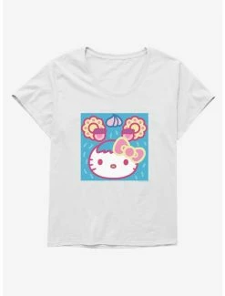Coupon 🥰 Hello Kitty Sweet Kaiju Blueberry 👧 Girls T-Shirt Plus Size 😍 -Hello Kitty Sales Shop 18138690 hi