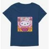 Best deal ⭐ Hello Kitty Sweet Kaiju Cone 👧 Girls T-Shirt Plus Size 😉