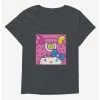 Discount 🛒 Hello Kitty Sweet Kaiju Cyclops 👧 Girls T-Shirt Plus Size 😀