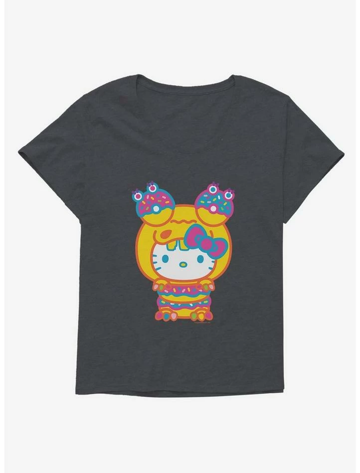 Flash Sale ๐ Hello Kitty Sweet Kaiju Doughnut ๐ง Girls T-Shirt Plus Size ๐ 1 Flash Sale ๐ Hello Kitty Sweet Kaiju Doughnut ๐ง Girls T-Shirt Plus Size ๐
