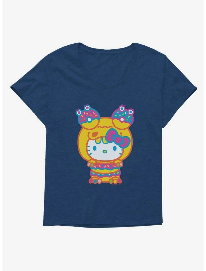 Flash Sale ๐ Hello Kitty Sweet Kaiju Doughnut ๐ง Girls T-Shirt Plus Size ๐ 3 Flash Sale ๐ Hello Kitty Sweet Kaiju Doughnut ๐ง Girls T-Shirt Plus Size ๐ - Image 3