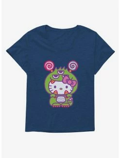 Best deal ❤️ Hello Kitty Sweet Kaiju Eyes 👧 Girls T-Shirt Plus Size 😍