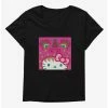 Best reviews of ⌛ Hello Kitty Sweet Kaiju Icon 👧 Girls T-Shirt Plus Size 🔥