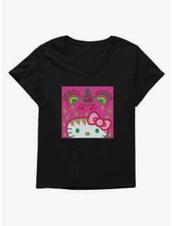 Best reviews of ⌛ Hello Kitty Sweet Kaiju Icon 👧 Girls T-Shirt Plus Size 🔥
