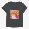 Best reviews of 🧨 Hello Kitty Sweet Kaiju Melting 👧 Girls T-Shirt Plus Size 🤩