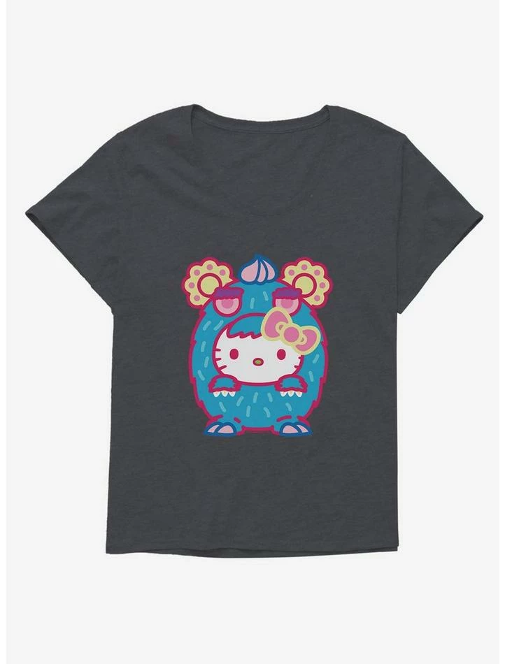 Hot Sale 🔔 Hello Kitty Sweet Kaiju Pouch 👧 Girls T-Shirt Plus Size 🛒 4 Hot Sale 🔔 Hello Kitty Sweet Kaiju Pouch 👧 Girls T-Shirt Plus Size 🛒 - Image 4