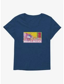 Best Sale 😍 Hello Kitty Sweet Kaiju Screensaver 👧 Girls T-Shirt Plus Size ⭐ -Hello Kitty Sales Shop 18139585 hi
