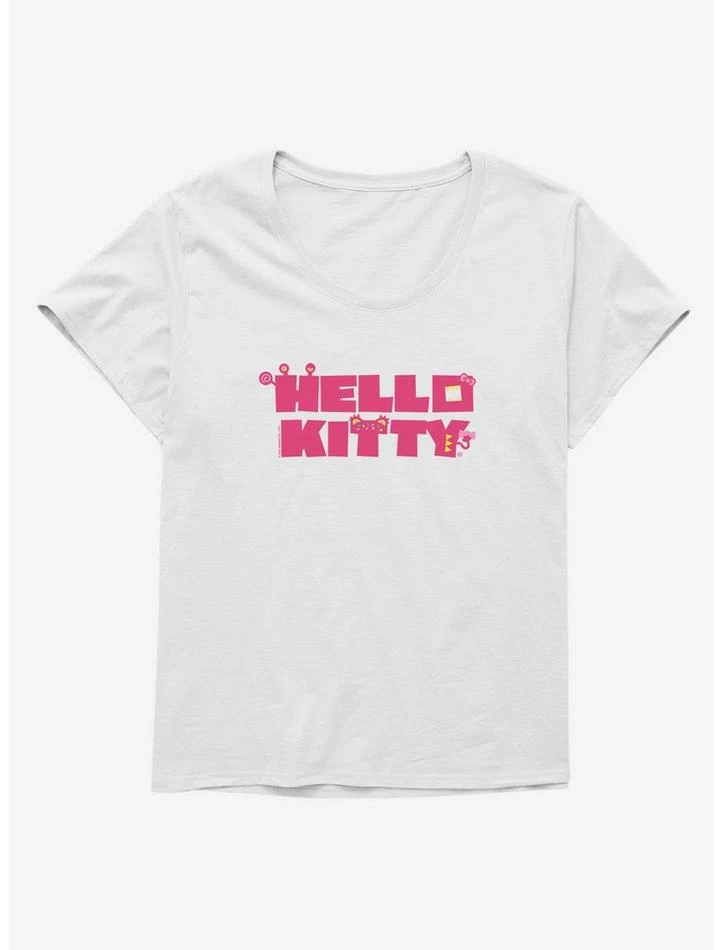 Outlet โ Hello Kitty Sweet Kaiju Stencil ๐ง Girls T-Shirt Plus Size ๐ 5 Outlet โ Hello Kitty Sweet Kaiju Stencil ๐ง Girls T-Shirt Plus Size ๐ - Image 5