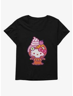 Best Sale 💯 Hello Kitty Sweet Kaiju Sundae 👧 Girls T-Shirt Plus Size 😍 -Hello Kitty Sales Shop 18139675 hi