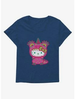 New 🧨 Hello Kitty Sweet Kaiju Unicorn 👧 Girls T-Shirt Plus Size 🔔