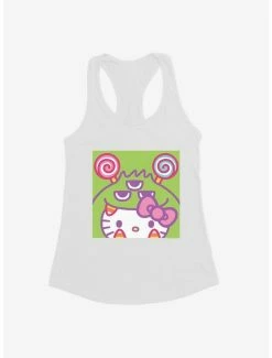 Promo 💯 Hello Kitty Sweet Kaiju 🍬 Candy Corn 👧 Girls Tank ✨ -Hello Kitty Sales Shop 18140755 hi