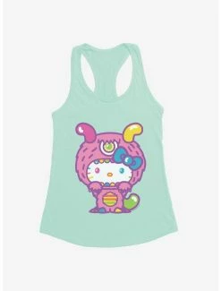 Best Pirce 😀 Hello Kitty Sweet Kaiju Fuzzy 👧 Girls Tank ⭐ -Hello Kitty Sales Shop 18141028 hi