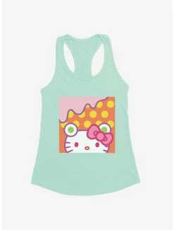 Brand new 🎉 Hello Kitty Sweet Kaiju Melting 👧 Girls Tank 🛒 -Hello Kitty Sales Shop 18141154 hi
