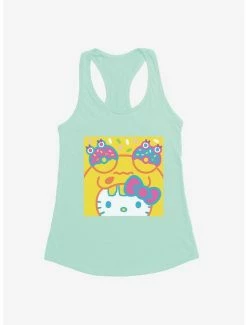 Cheapest 🔔 Hello Kitty Sweet Kaiju Profile 👧 Girls Tank 🎁 -Hello Kitty Sales Shop 18141238 hi