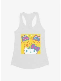 Cheapest 🔔 Hello Kitty Sweet Kaiju Profile 👧 Girls Tank 🎁
