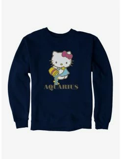 Coupon 🔔 Hello Kitty Star Sign Aquarius Sweatshirt ✔️