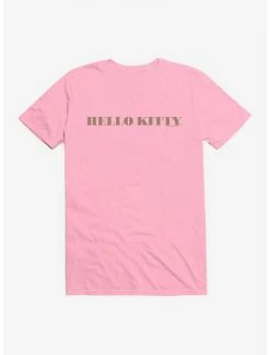 Best Sale 😀 Hello Kitty Star Sign Logo T-Shirt ✨ -Hello Kitty Sales Shop 18186706 hi