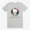 Best Pirce ❤️ Hello Kitty Star Sign Aquarius Stencil T-Shirt 😉