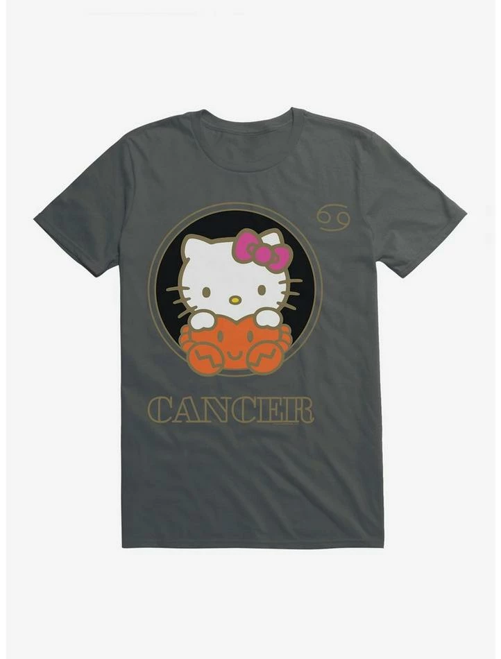 Cheapest ๐ Hello Kitty Star Sign Cancer Stencil T-Shirt ๐งจ 3 Cheapest ๐ Hello Kitty Star Sign Cancer Stencil T-Shirt ๐งจ - Image 3