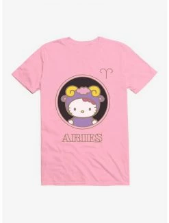 Flash Sale 👍 Hello Kitty Star Sign Aries Stencil T-Shirt 😍 -Hello Kitty Sales Shop 18187191 hi