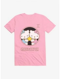 Wholesale 🔔 Hello Kitty Star Sign Gemini Stencil T-Shirt 🌟 -Hello Kitty Sales Shop 18187559 hi