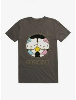 Wholesale 🔔 Hello Kitty Star Sign Gemini Stencil T-Shirt 🌟 -Hello Kitty Sales Shop 18187686 hi
